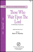 Those Who Wait upon the Lord SATB choral sheet music cover